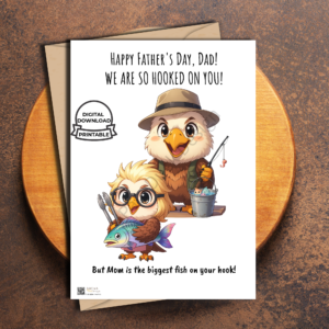 Fishing Dad Digital Card