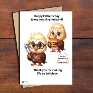 The Grill Master Husband Digital Card