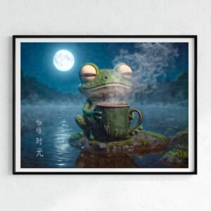 Mindful Frog Wall Art
