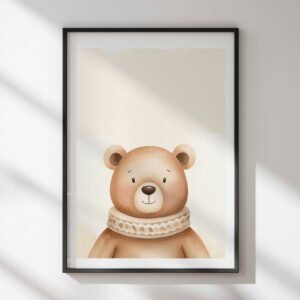 Forest Bear Wall Art