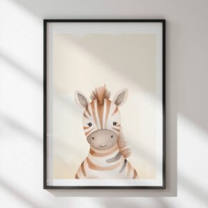 Safari Zebra Wall Art